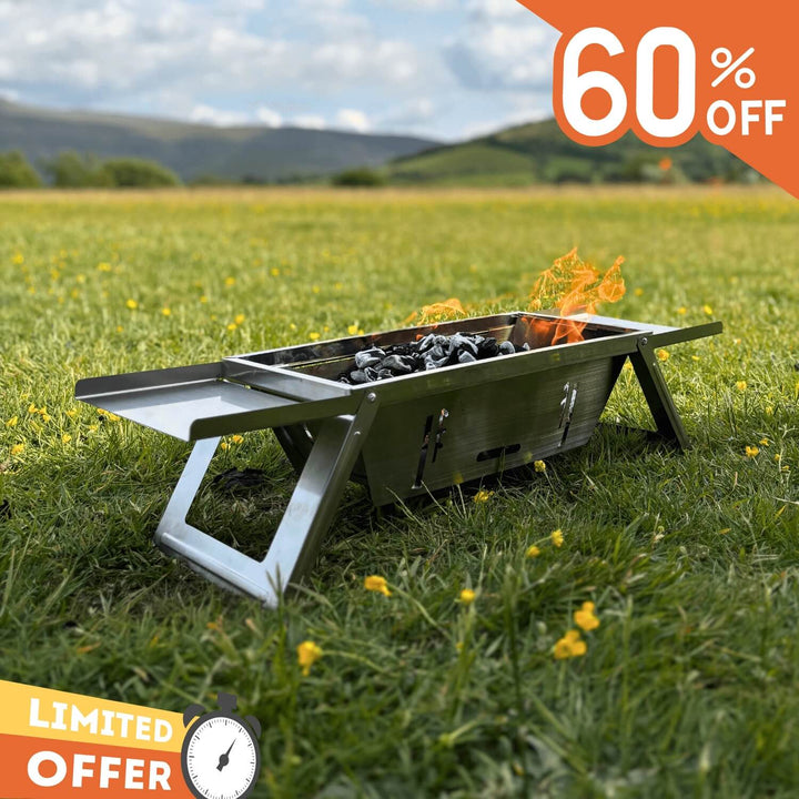 GRILUX BBQ Portátil y Compacta para Exterior