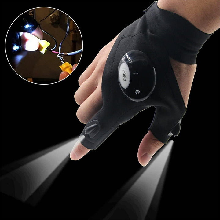 MadridPicks™ Guantes Impermeables Con Luces Led